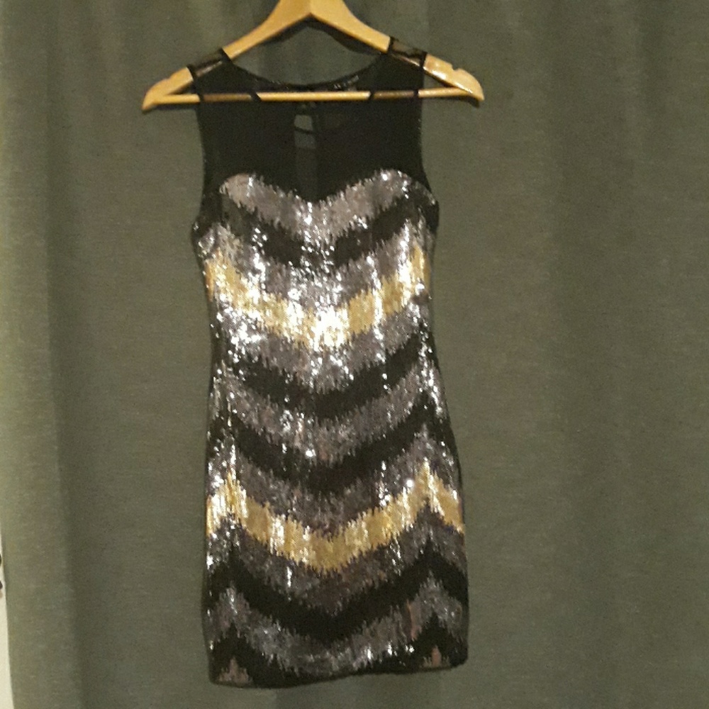 NBW As U Wish sequenced cocktail dress